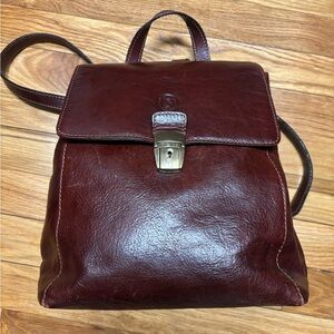 Vintage Giudi Leather Backpack